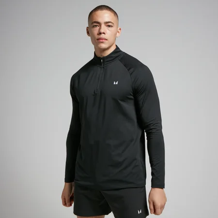 MP Men's Training 1/4 Zip – Black