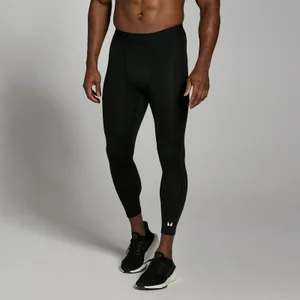 MP Men's Training Base Layer 3/4 Leggings – Black - Size S