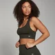 MP Women's Shape Seamless Sports Bra – Forest Green