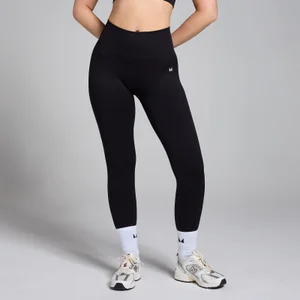 MP Women's Shape Seamless Leggings – Black - Size XXS