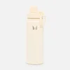 Medium Metal Water Bottle – Natural Cream