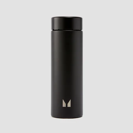 Myprotein Large Recycled Metal Water Bottle – Black