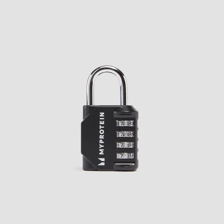 Myprotein Combination Padlock – Black