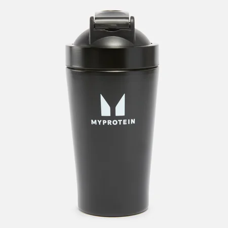 Myprotein Mini Recycled Metal Shaker – Black