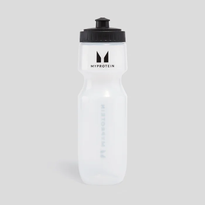 Myprotein Sports Water Bottle – Clear/Black