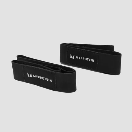 Myprotein Suede Lifting Straps – Black