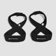 Myprotein Figure of 8 Lifting Straps – Black