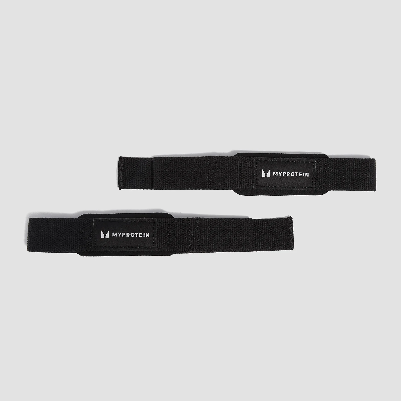 Myprotein Padded Lifting Straps – Black Bild 1