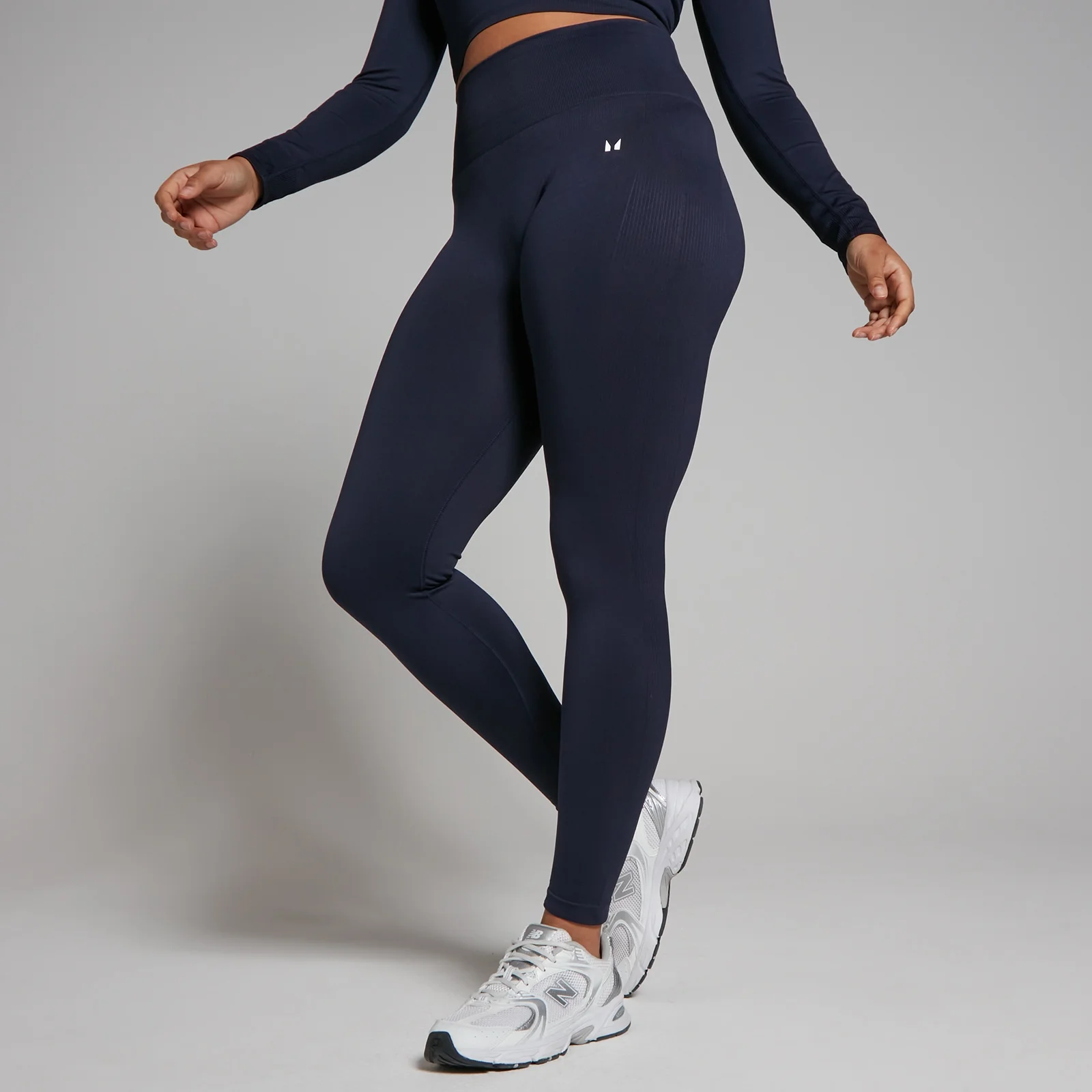 MP Women's Shape Seamless Leggings – Navy - XXS Bild 1
