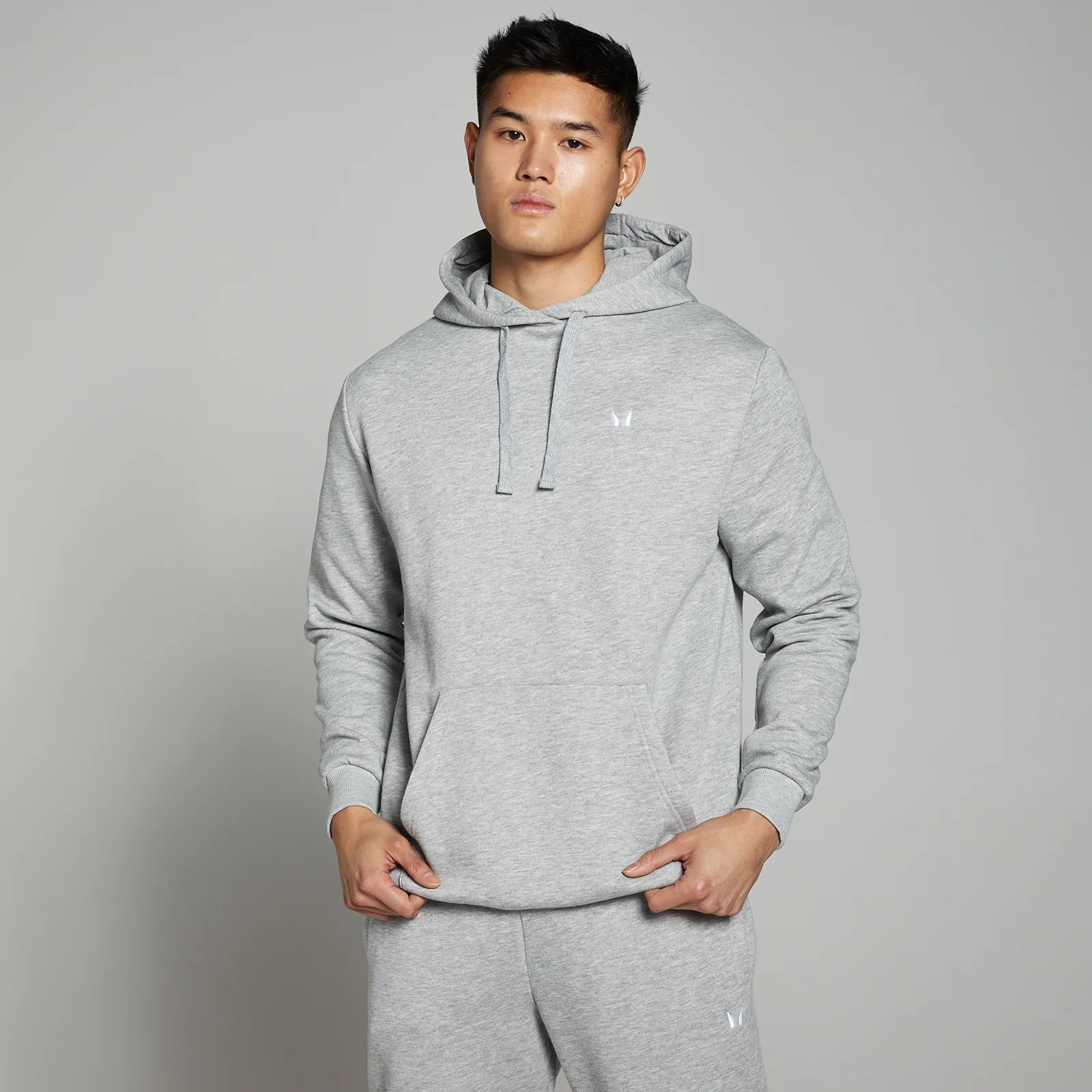 MP Men's Rest Day Hoodie – Grey Marl - M Bild 1