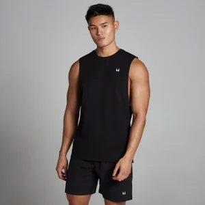 MP Men's Rest Day Drop Armhole Tank Top –Black - Size L