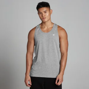 MP Men's Rest Day Stringer Vest – Grey Marl - Size M