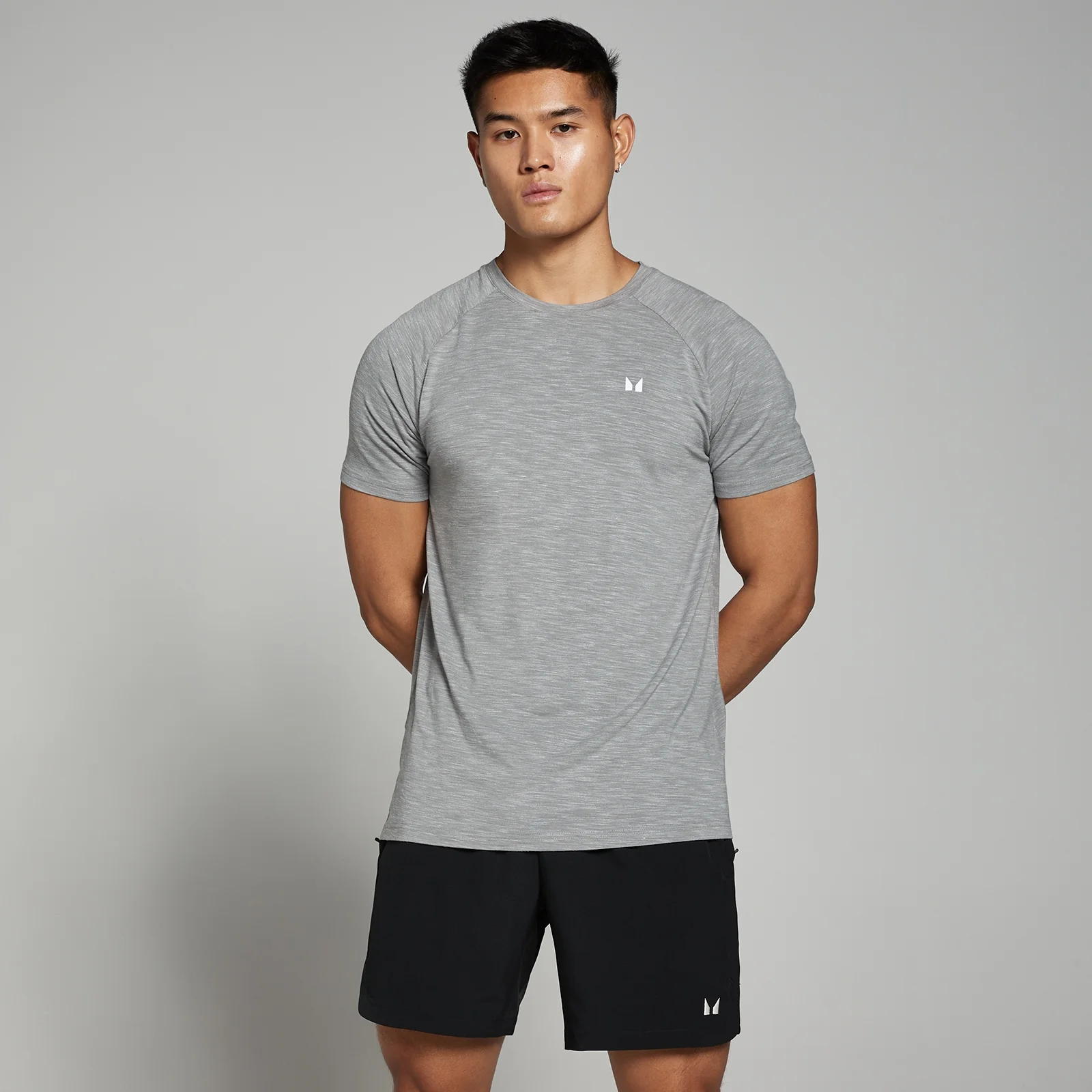 MP Men's Performance Short Sleeve T-Shirt – Chrome Marl - XS Bild 1