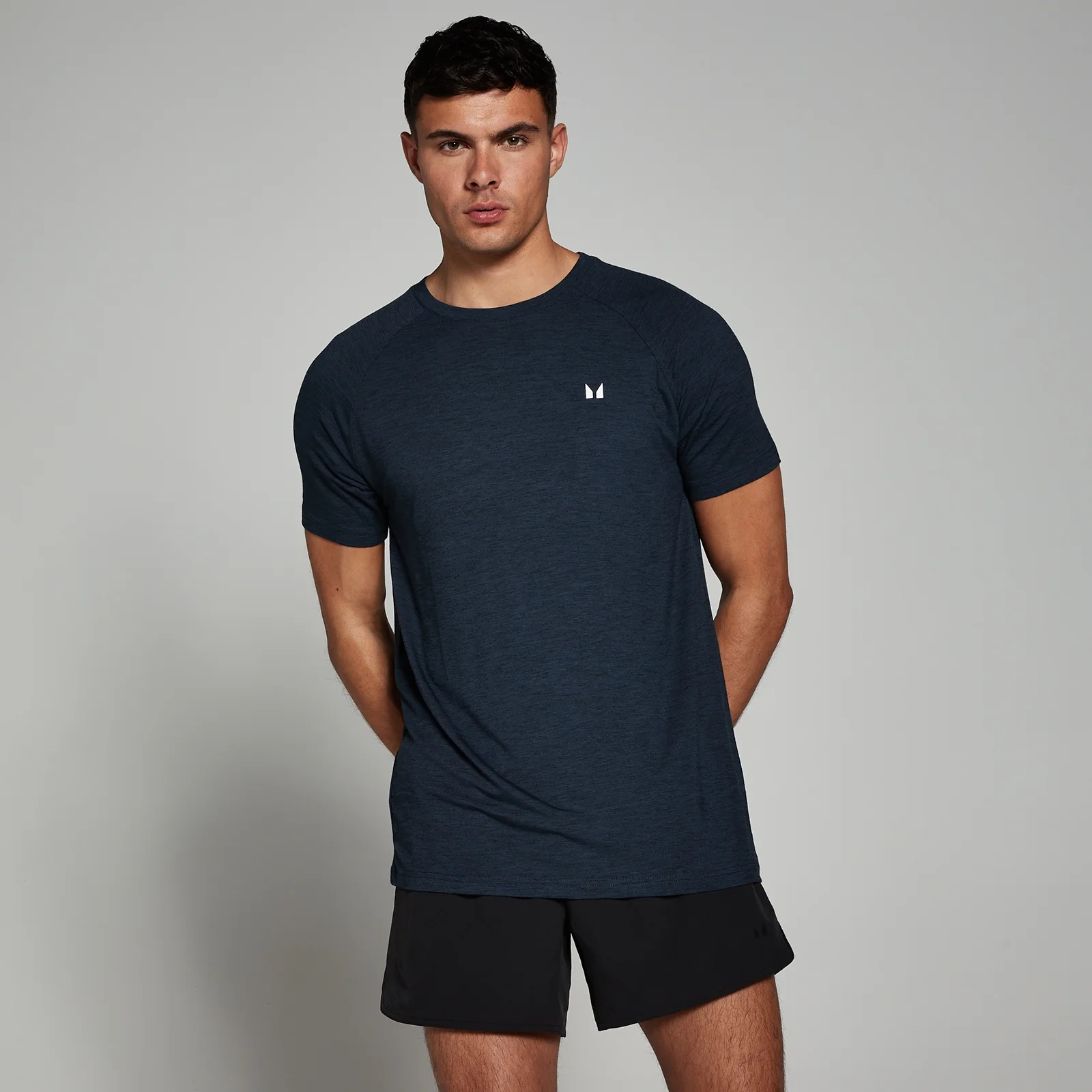 MP Men's Performance Short Sleeve T-Shirt – Navy Marl - XXS Bild 1