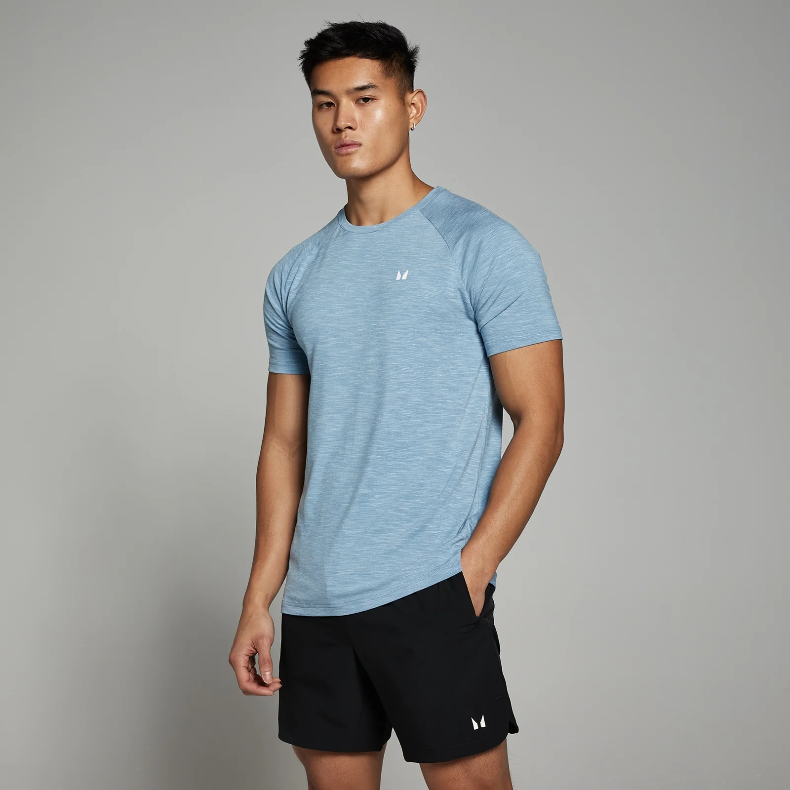 MP Men's Performance Short Sleeve T-Shirt – Soft Blue - XXS Bild 1