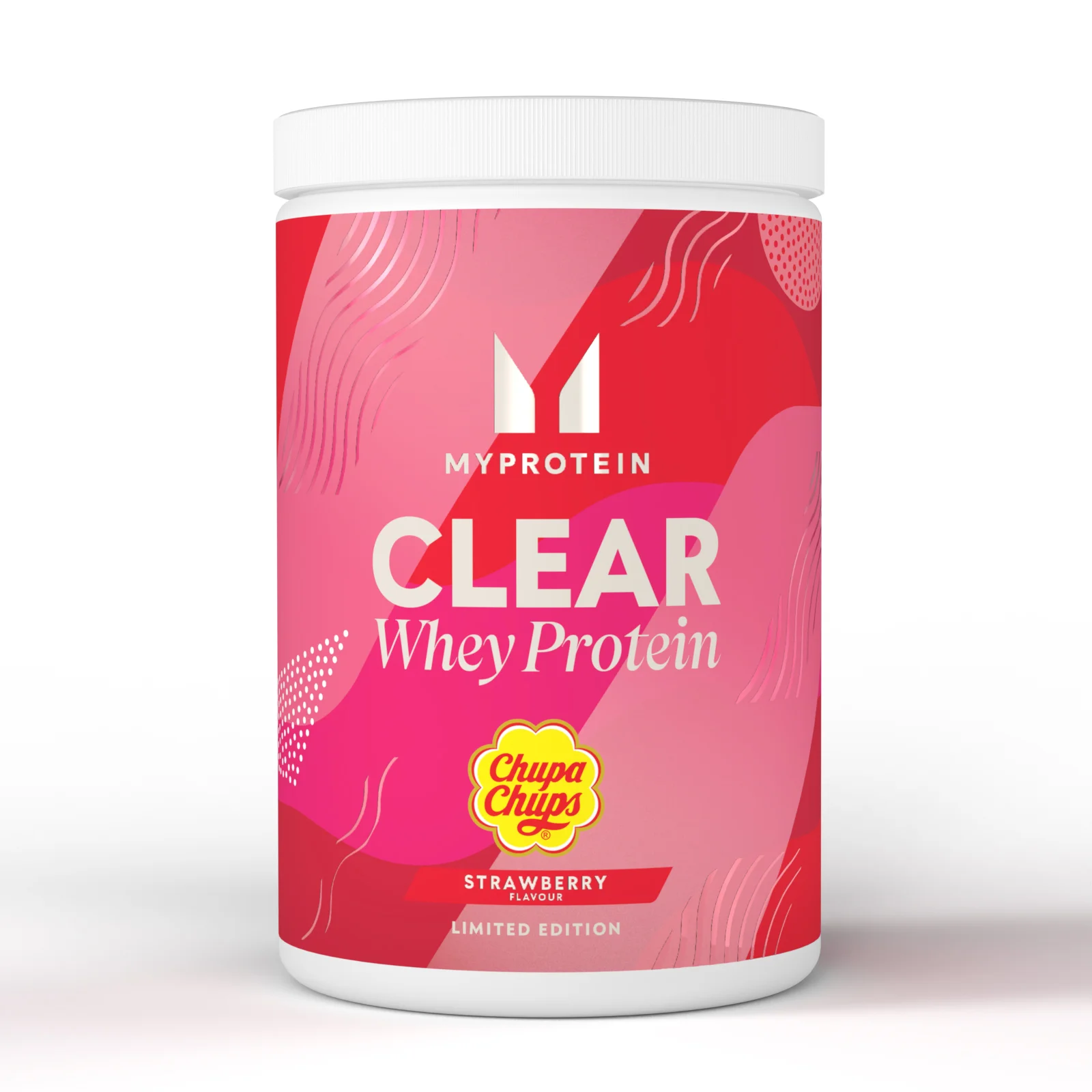 Clear Whey – Chupa Chups® jordgubbssmak - 20servings - Chupa Chups® - Strawberry Bild 1