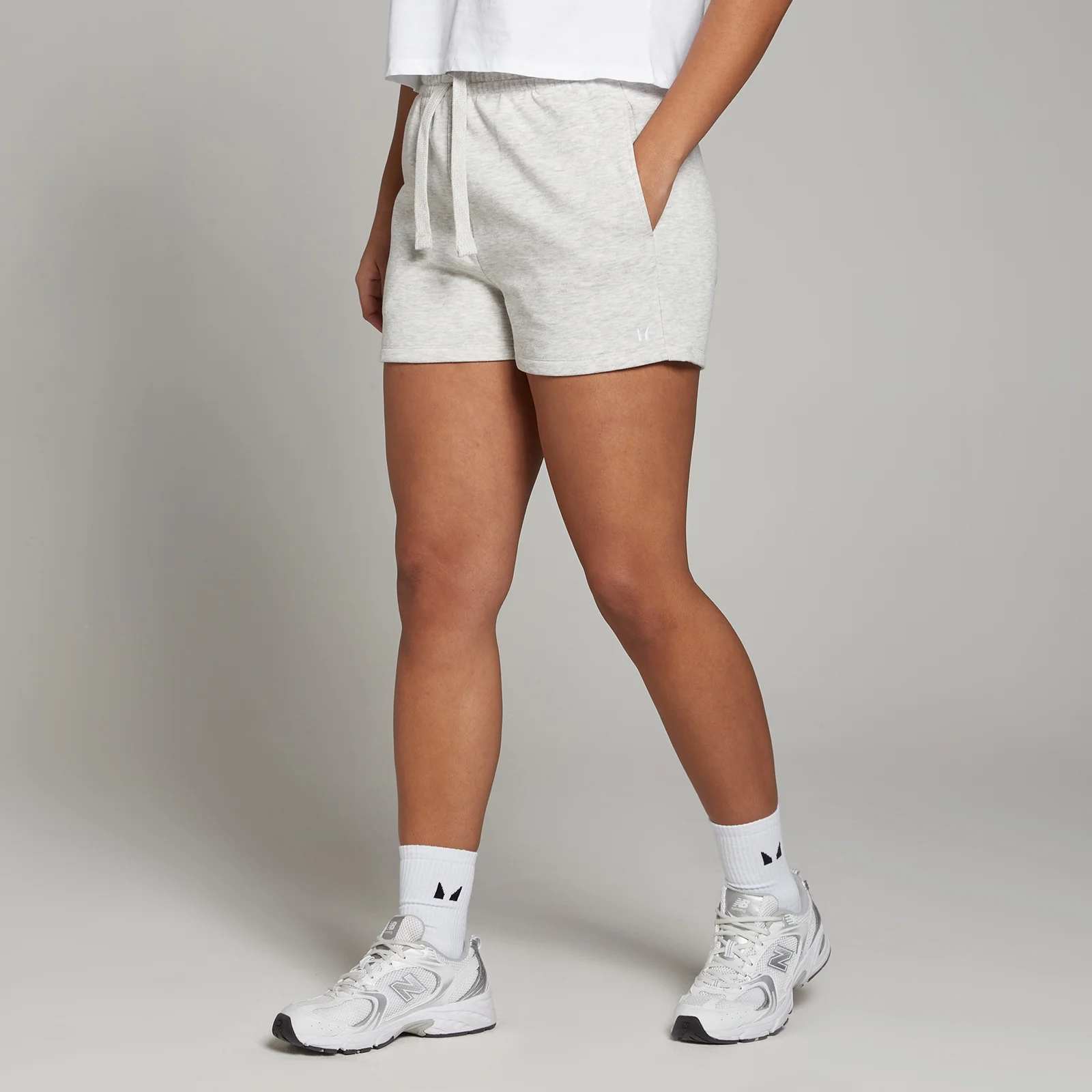 MP Women's Basics Shorts – Light Grey Marl - XS Bild 1