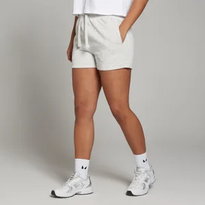 MP Women's Basics Shorts – Light Grey Marl - Size XS
