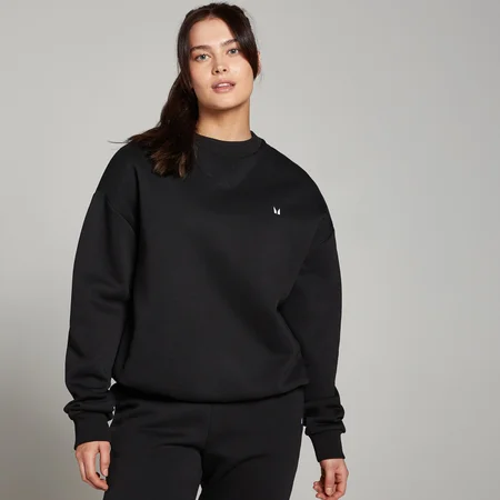 MP Women's Basics Oversized Sweatshirt – Black