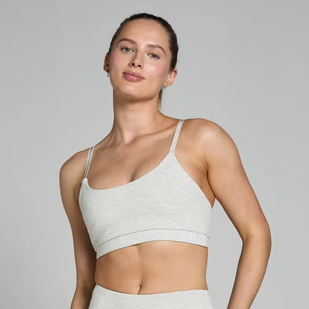 MP Women's Basics Bra – Light Grey Marl