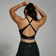 MP Women's Power Cross Back Sports Bra – Black