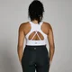 MP Women's Power Longline Sports Bra – White