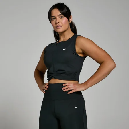 MP Women's Power Crop Vest – Black