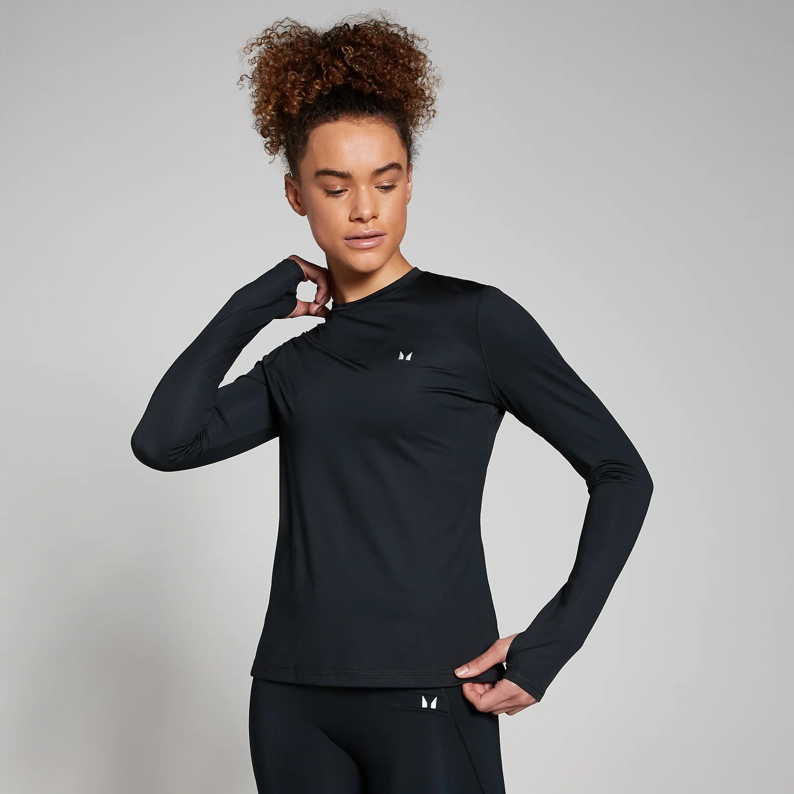 MP Women's Training Long Sleeve T-Shirt – Black - XXS Bild 1