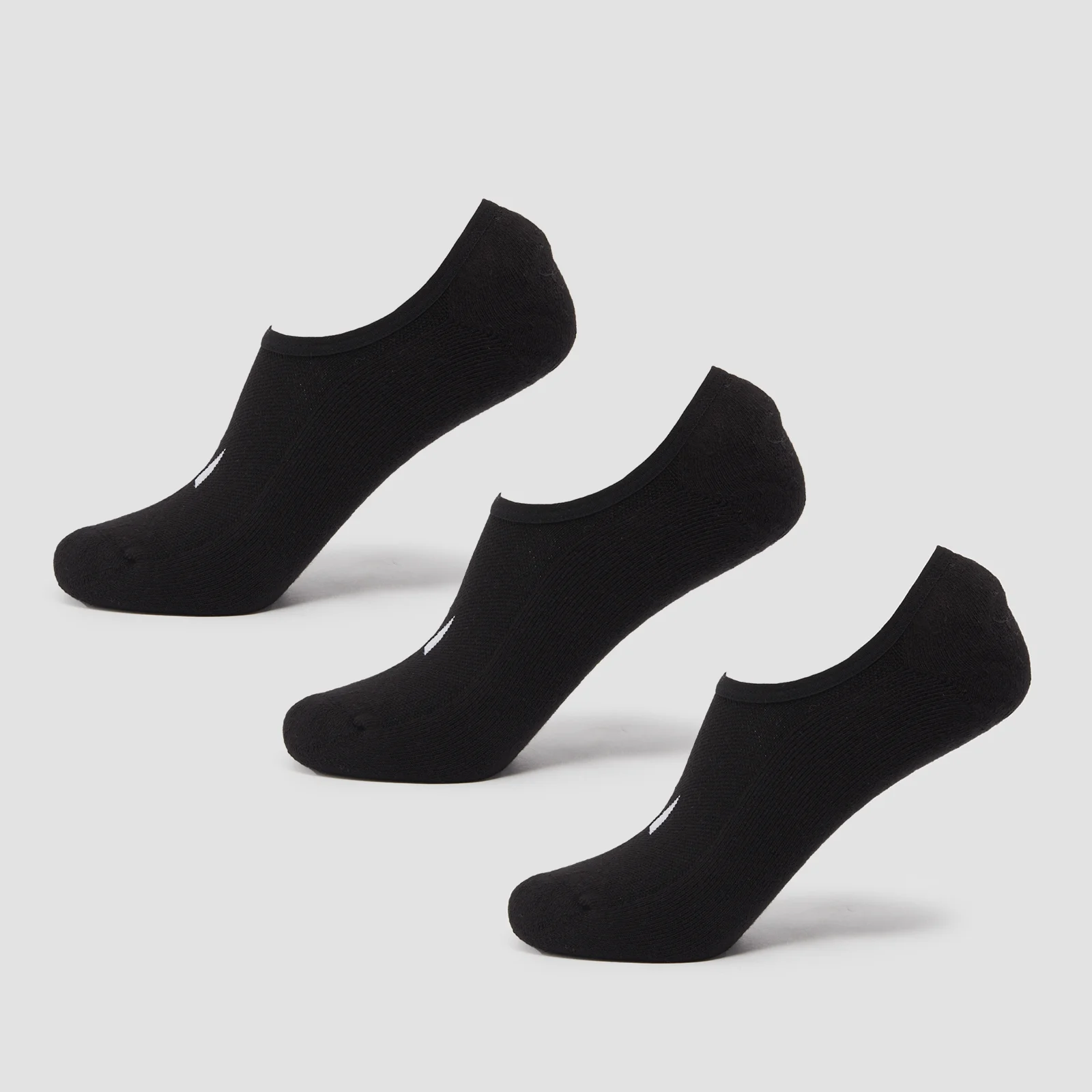 MP Unisex Invisible Socks (3 Pack) - Black - UK 6-8 Bild 1