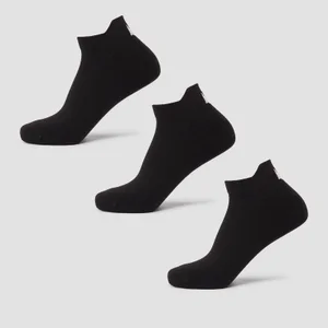 MP Unisex Trainer Socks (3-pack) - Svart - Size UK 6-8