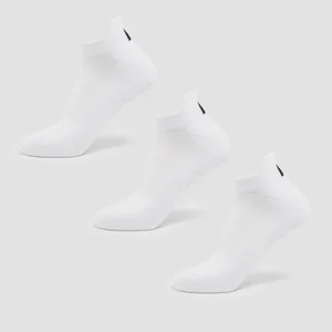 MP Unisex Trainer Socks (3-pack) - Vit - Size UK 2-5