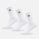 MP Unisex Crew Socks (3 Pack) – White