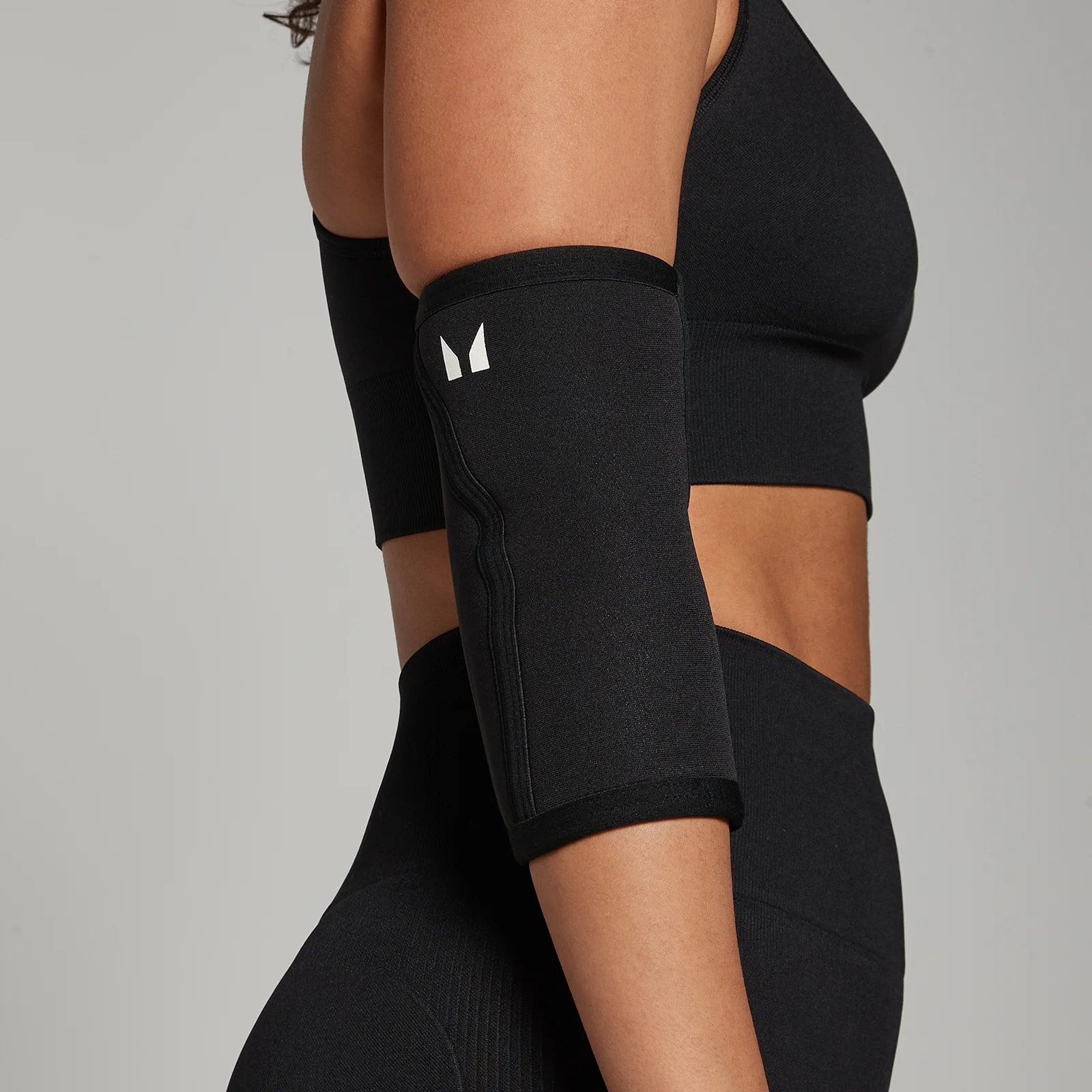 MP Unisex Elbow Sleeve Pair - Black - XS Bild 1
