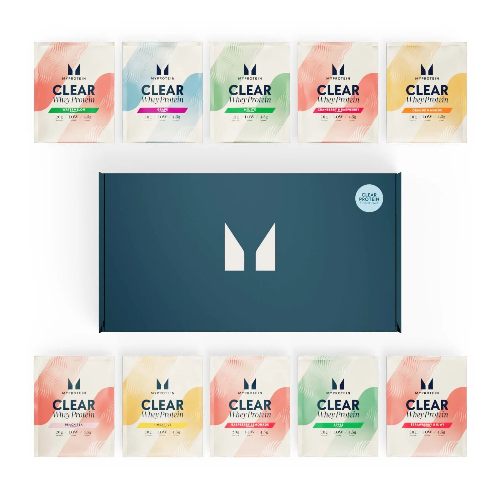 Myprotein Clear Whey Variety Pack (10 servings) Bild 1