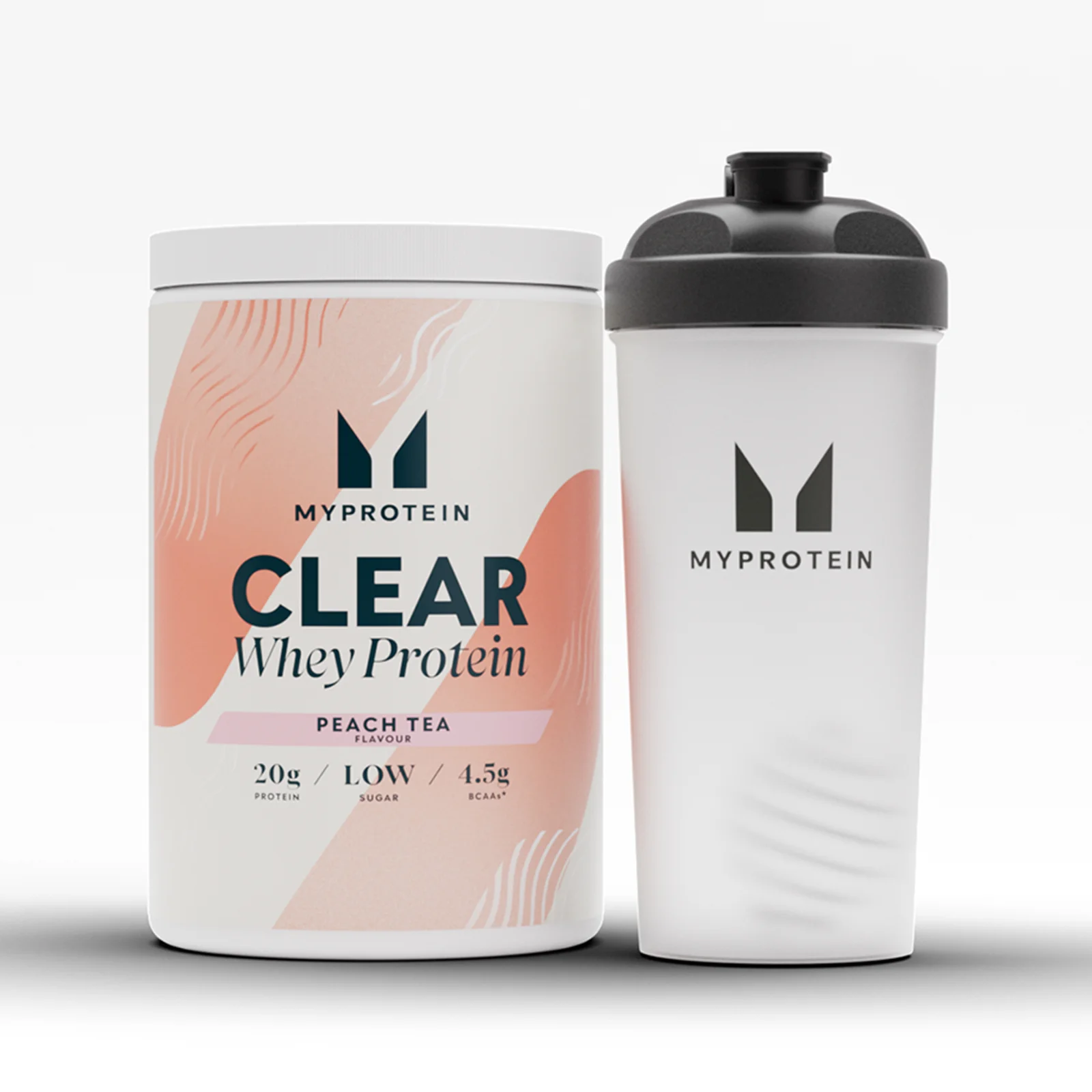Clear Protein Bundle - Shaker - Peach Tea Bild 1