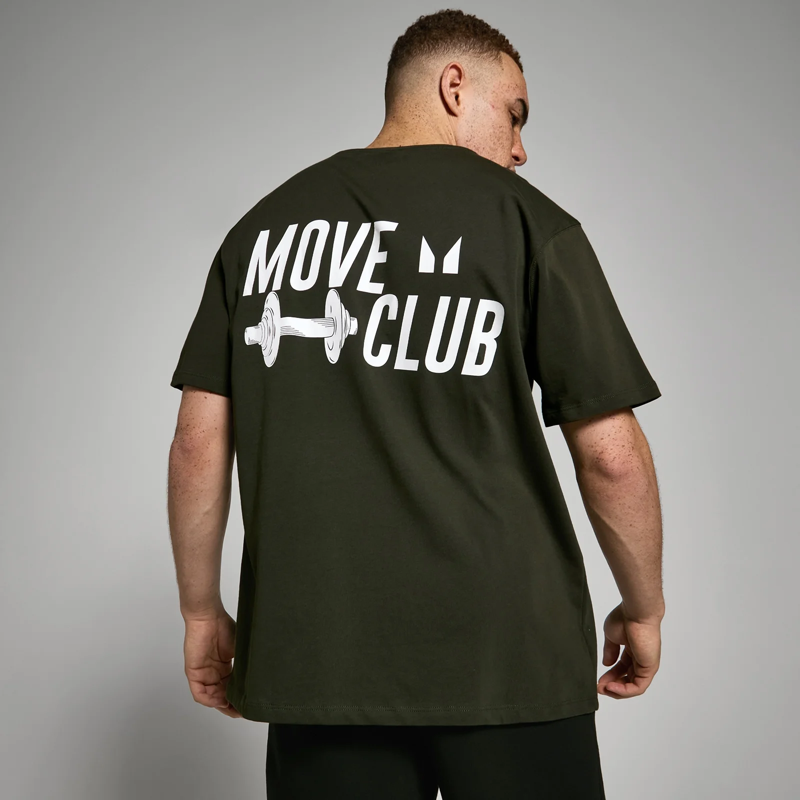MP Oversized Move Club T-Shirt – Forest Green - XXS - XS Bild 1