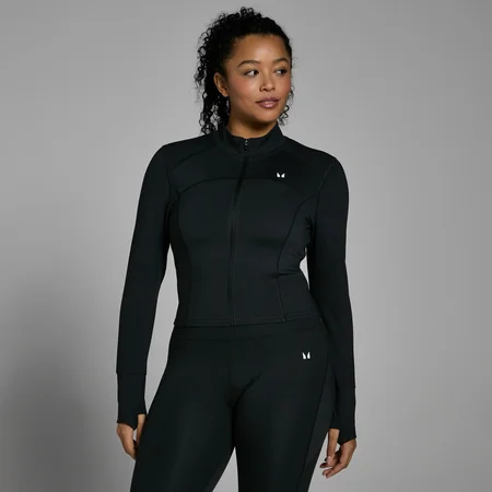 MP Women's Power Cropped Jacket – Black