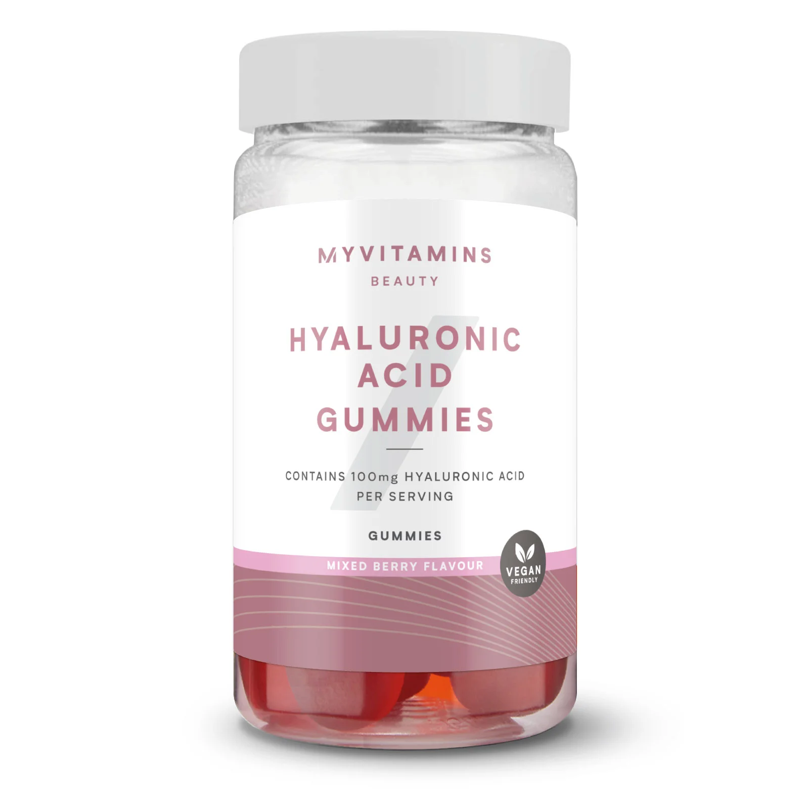 Hyaluronic Acid Gummies - 60gummies - Blandade Bär Bild 1