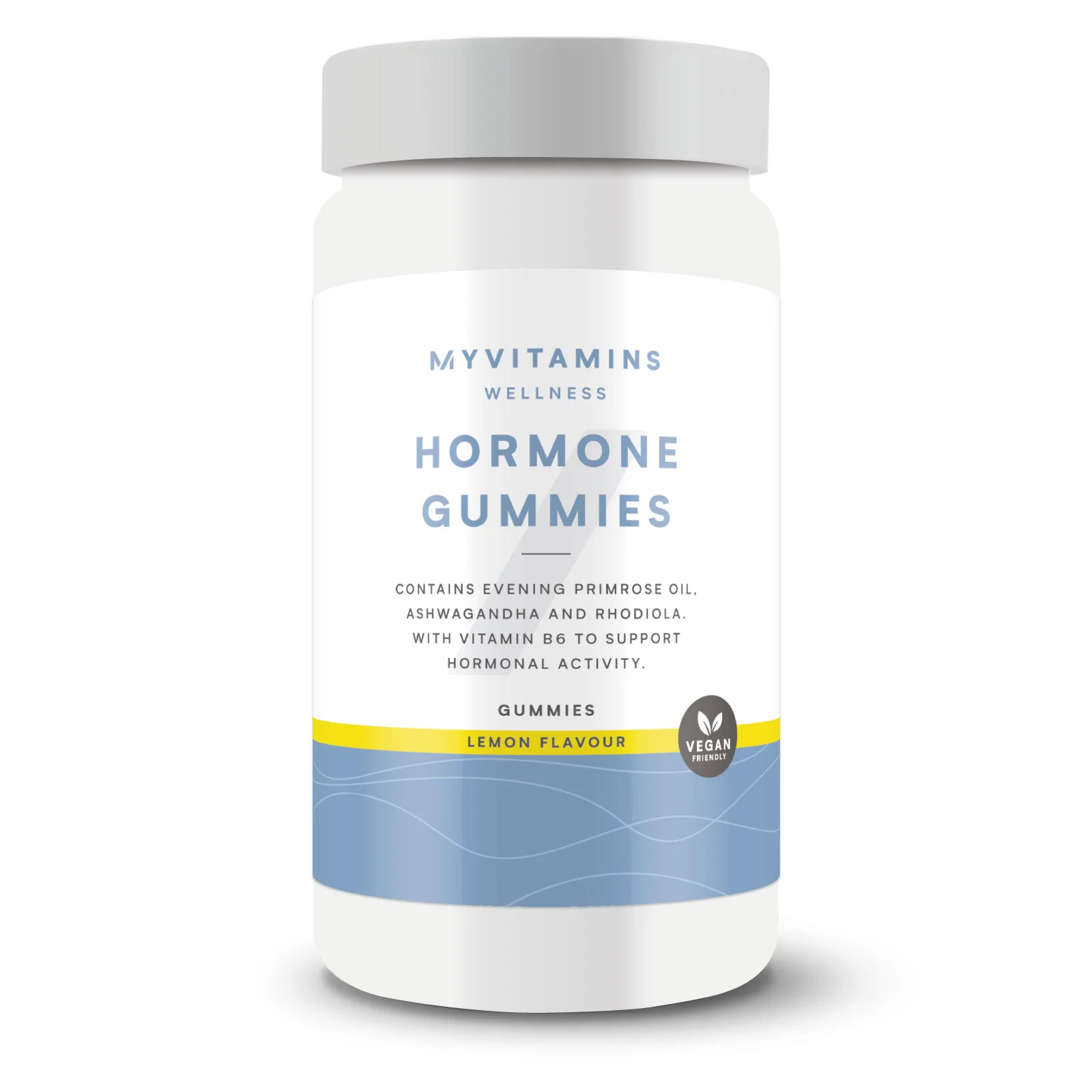Hormon-tuggtabletter - 60gummies - Lemon Bild 1