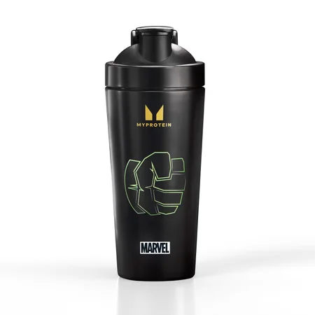Myprotein Hulk Recycled Metal shaker – Black
