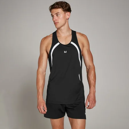 MP Men's Tempo Stringer Vest – Black