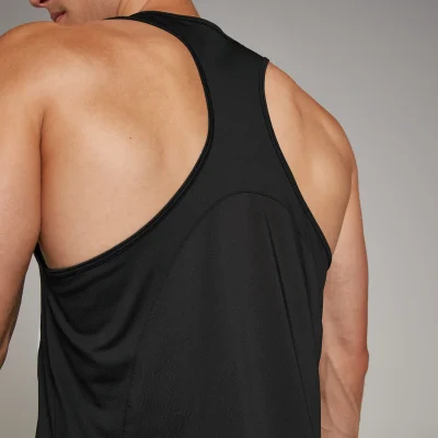 MP Men's Tempo Stringer Vest – Black - S Bild 6