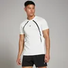 MP Herr Tempo Panel T-Shirt - Vit