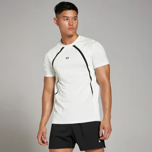 MP Herr Tempo Panel T-Shirt - Vit - Size XXL