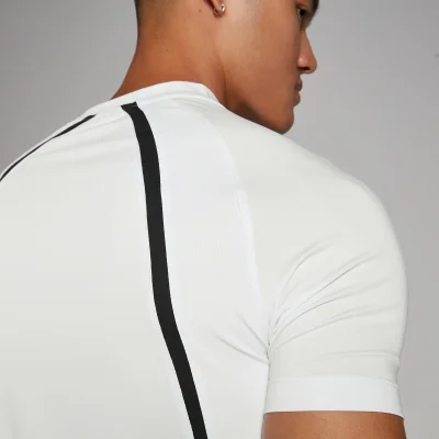 MP Herr Tempo Panel T-Shirt - Vit - M Bild 6
