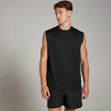 MP Men's Tempo Oversized Mesh Training Tank – Black