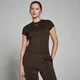 MP Women's Basic Body Fit Short Sleeve T-shirt – Coffee
