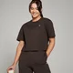 MP Women's Basic Boxy Crop T-Shirt – Coffee