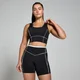 MP Women's Tempo Contrast Texture Sports Bra – Black