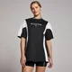 MP Women's Tempo Contrast Retro Oversized T-Shirt -- Black